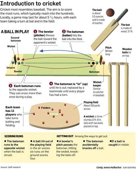 cricket game rules and info